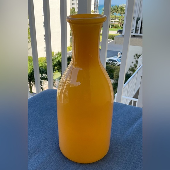 Yellow Decorative Vase (Gift with Purchase) - Picture 2 of 8